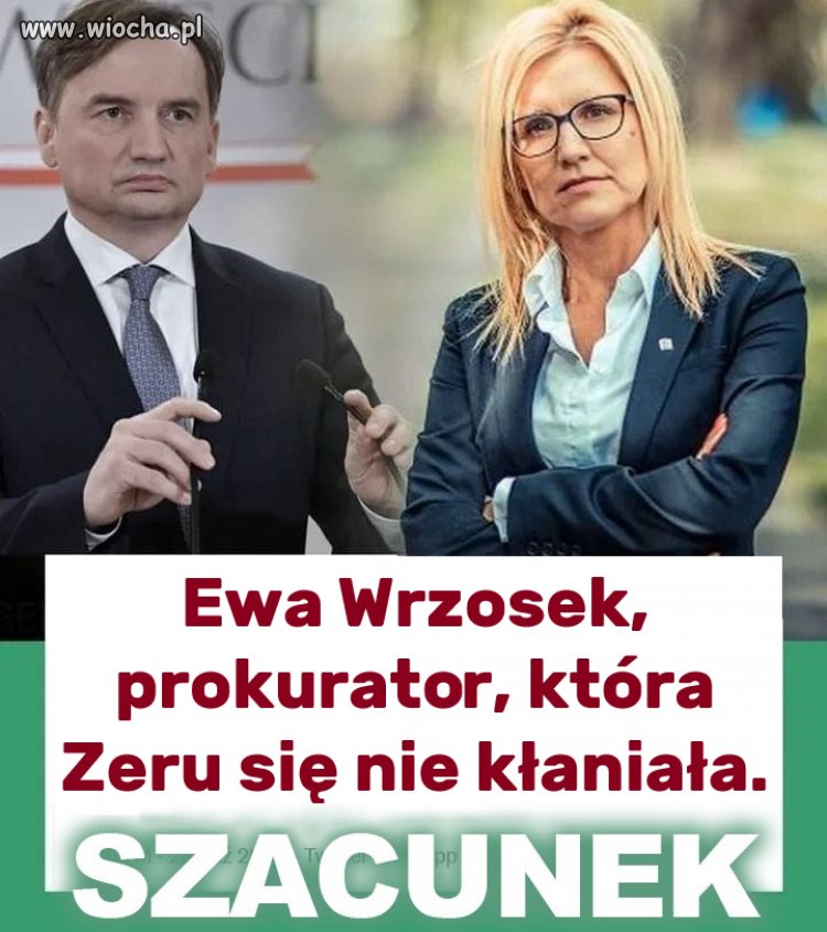 Ewa Wrzosek, prokurator, która Zeru się nie kłania.