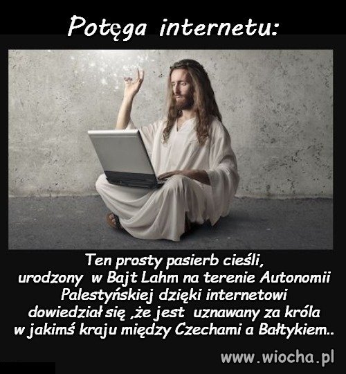 Przegląda sobie Isa internet
