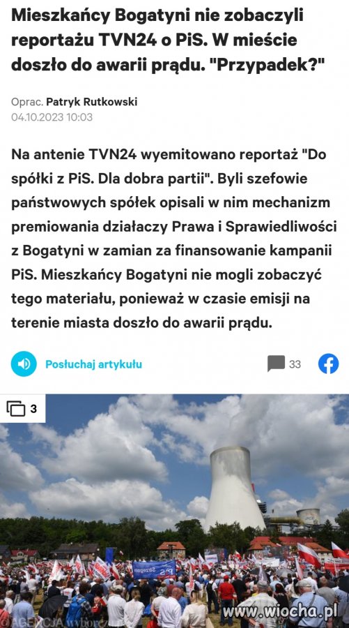 Oczywiście przypadek