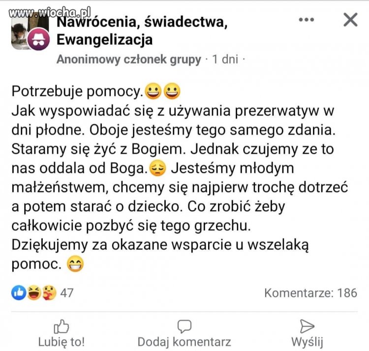 Proponuję sex z prezerwatywą w kościele na ołtarzu, od razu dostaną rozgrzeszenie.