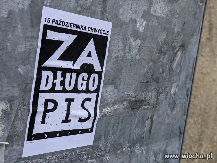 15 października chwyćcie za długo PIS!