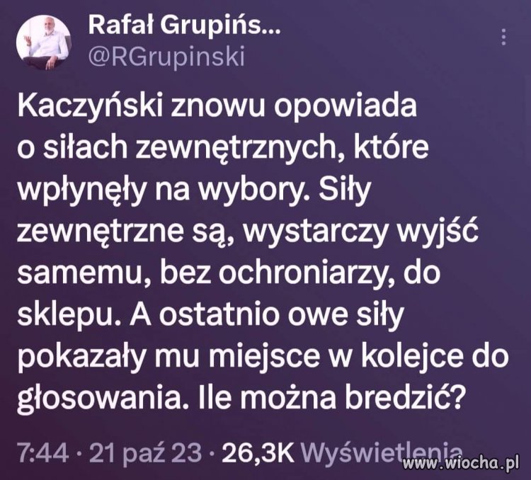 Czy osoby, które kazały panu Kaczyńskiemu iść na koniec kolejki zostały już aresztowane?