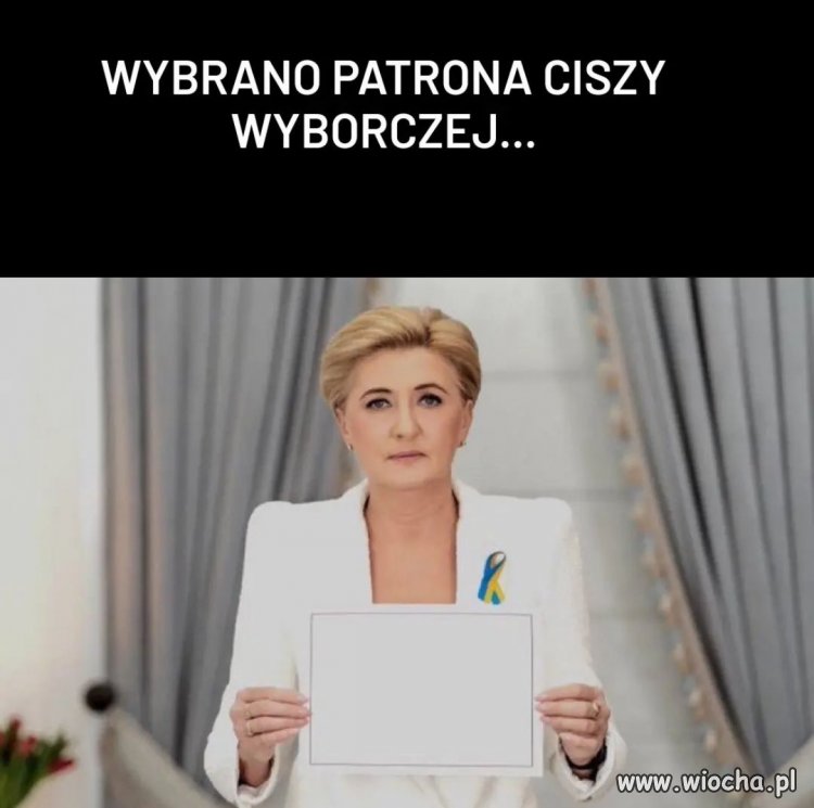 Patronka ciszy wyborczej