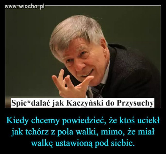 Dzięki Jaro, powstało nowe powiedzenie...przysuszyć