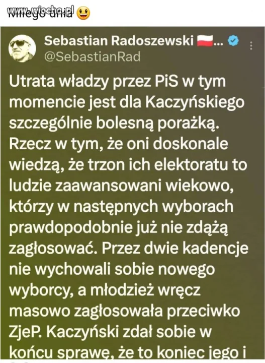 Świetne wiadomości. 