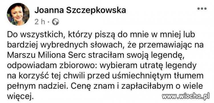 Szacunek dla Pani