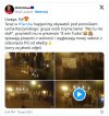 Początek depisyzacji, pod pomnikiem Kaczyńskiego: Pan tu nie stał!