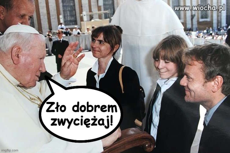 Papież błogosławi Jarosława Kaczyńskiego