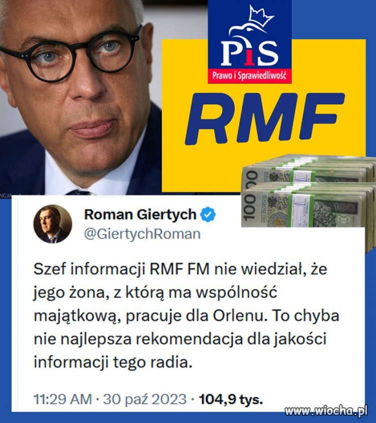 Już dawno przestałam ich słuchać, zmienili się bardzo, czuć na odległość wazeliną...