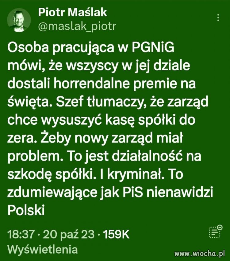 Jeśli to prawda to wszyscy oni powinni iść siedzieć