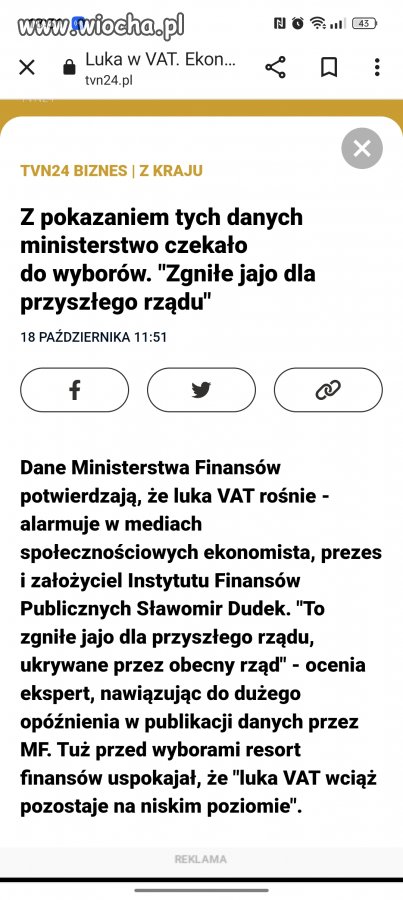 Szambo PiSu wybija