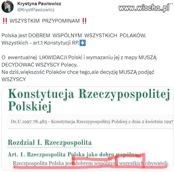 Co za zmiana u Krychy