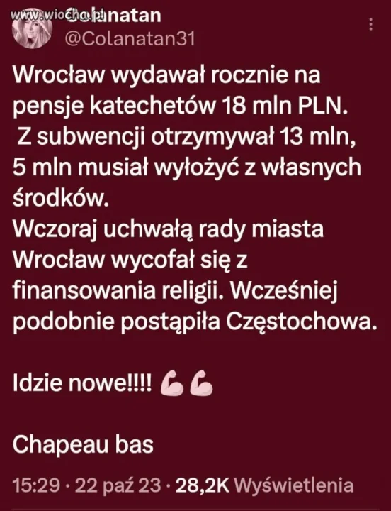 Wzór do naśladowania dla wszystkich samorządów.   