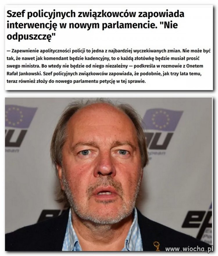 Szef zapowiada,a co szef i związek robił