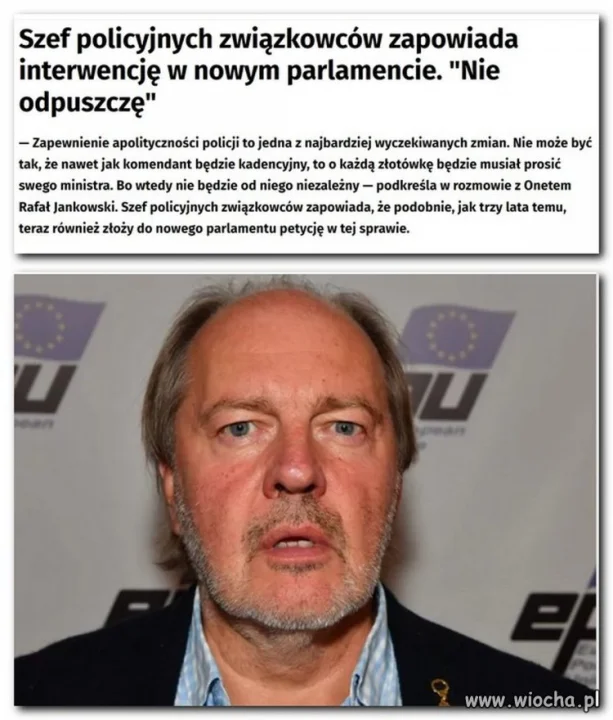Szef zapowiada,a co szef i związek robił