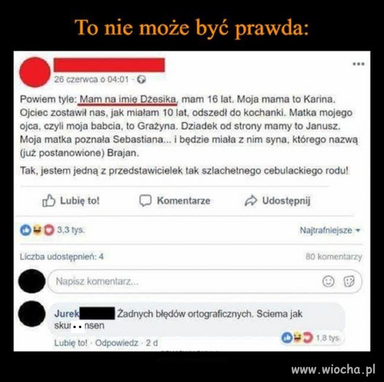 Kłamać to trza umić