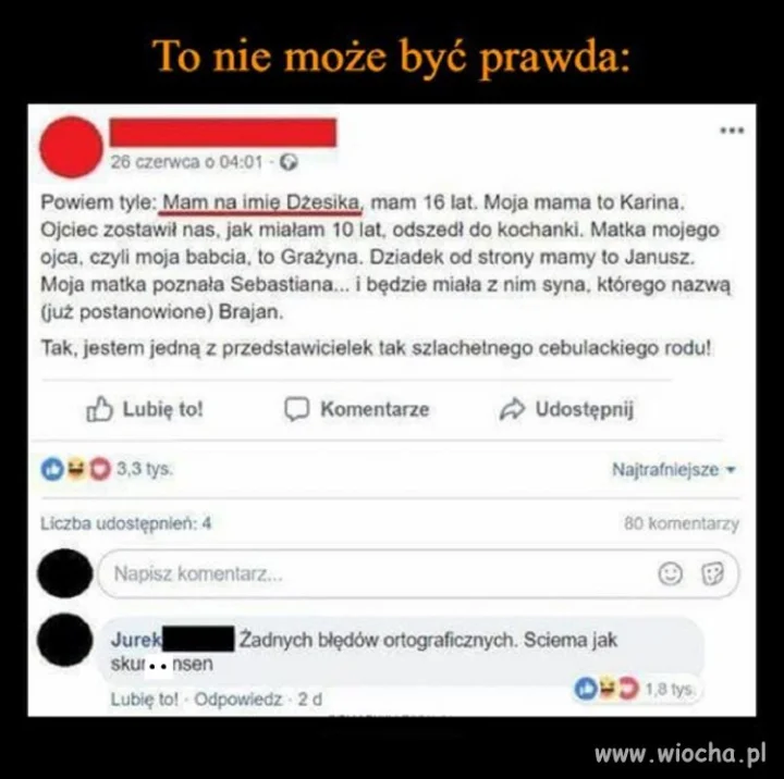 Kłamać to trza umić