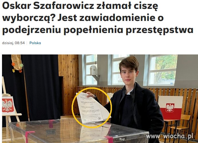 Czy pis znajdzie czas na obronę oskara?