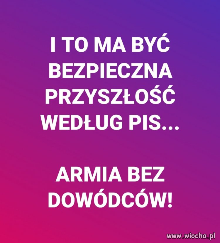Pewnie chcieli od wojskowych takich "usług" jak od kulsonów