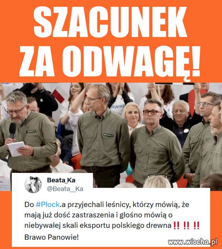 Ciekawe kiedy policja i wojsko zaczną tak otwarcie mówić.