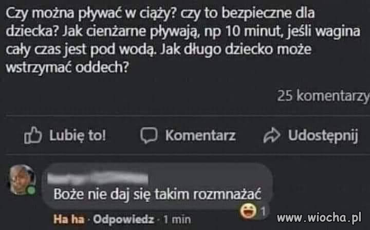 Boże nie pozwól się jej rozmnażać 