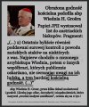 Jednoznaczna obrona pedofila przez JPII. 