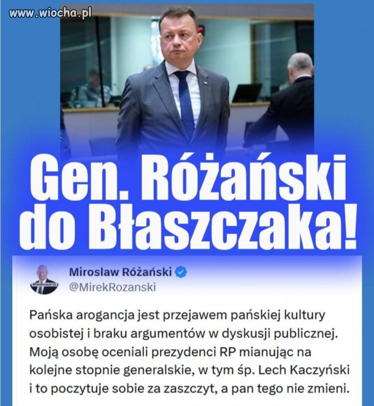 Orka po pisowskim debilu 