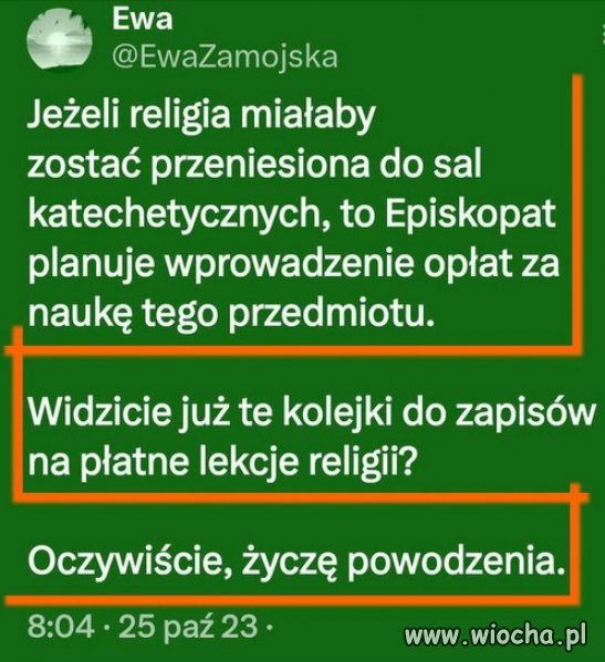 Dobry pomysł, za samoogłupianie trzeba płacić...