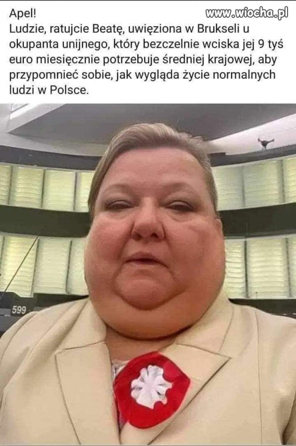 Nie 9000 euro, tylko 9000 kcal.