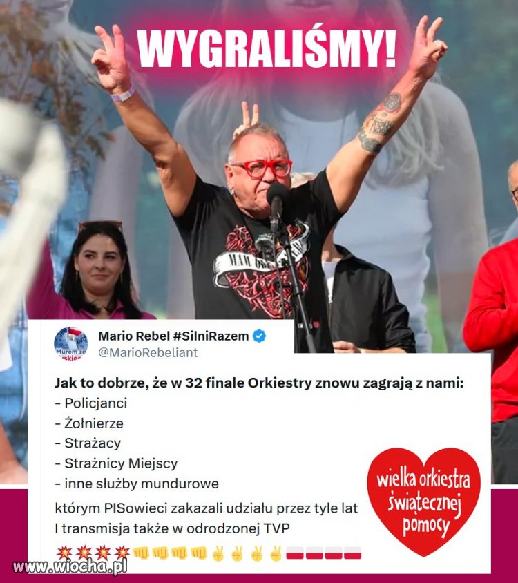 Brawo! Małymi kroczkami wracamy i pokonamy dyktaturę!