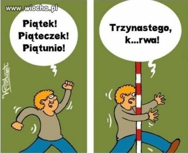 13 w Piątek