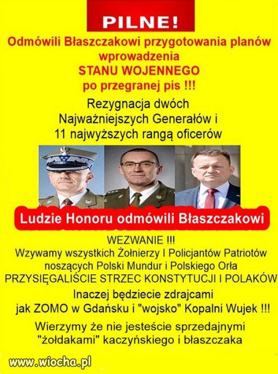 Brawo to ludzie honoru nie bedą byle komu czapkować.