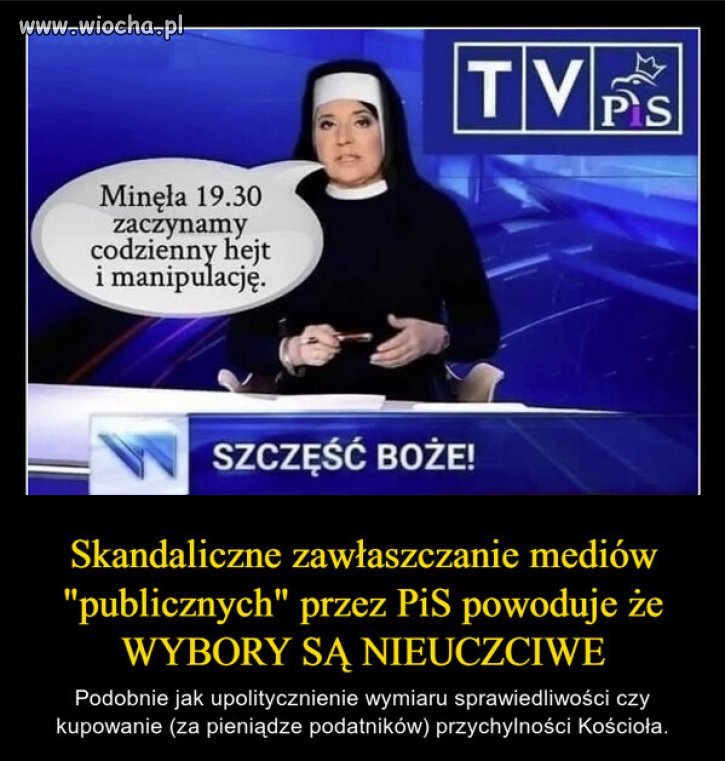 PiS udoskonalił propagandę PRL, za miliardy z podatków!