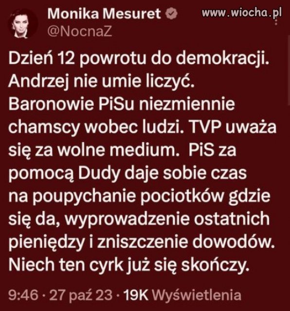 Coraz bliżej do Najwiekszej Zmiany, od 1989 roku!