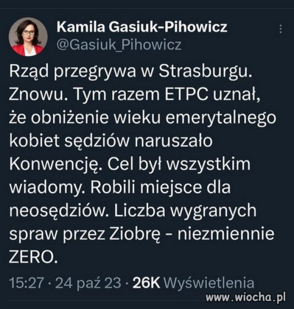 Zero to przede wszystkim miernota prawnicza.
