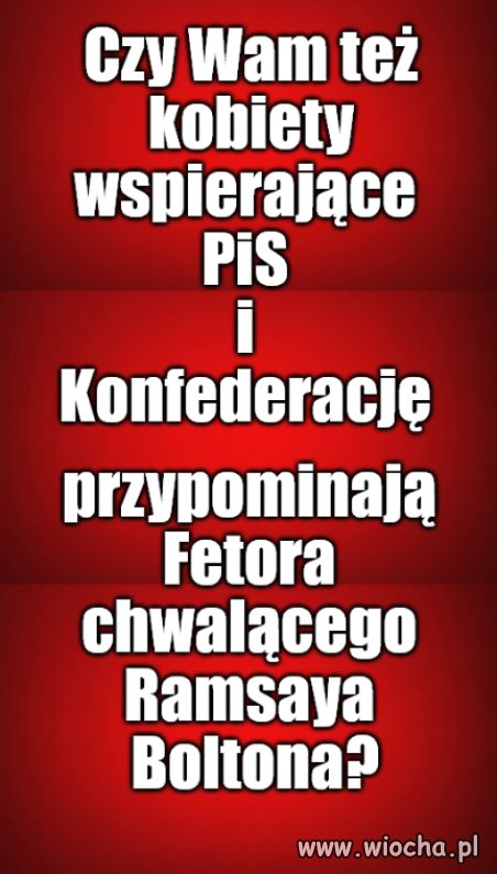Kaprawym okiem ateisty patrząc ...