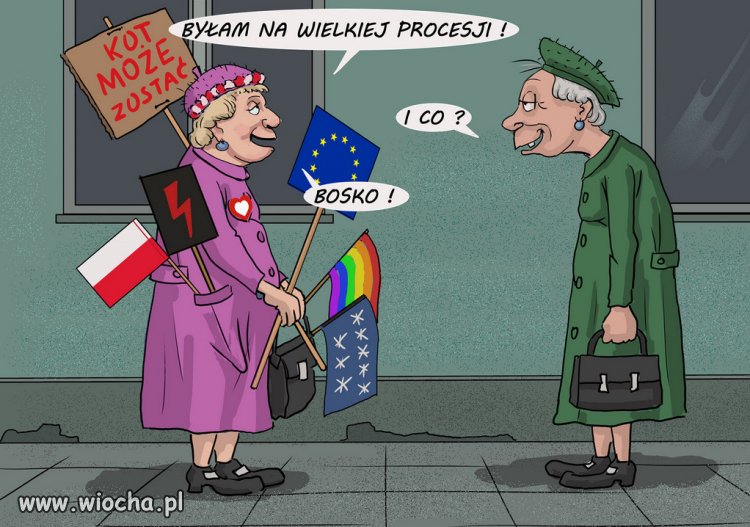 Taka procesja to ja rozumiem...
