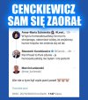 Panie Cenckiewicz, sam się Pan zaorał a szkoda