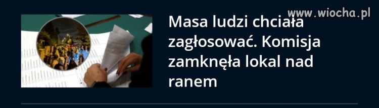 Pis zrobi wszystko, żeby pozostać przy korycie!