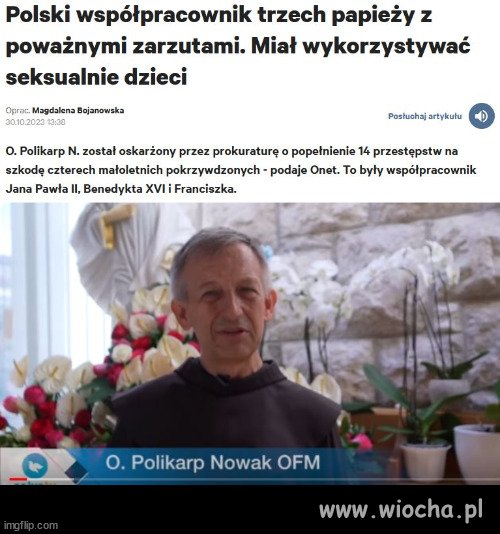 "ojciec" Polikarp Nowak OFM