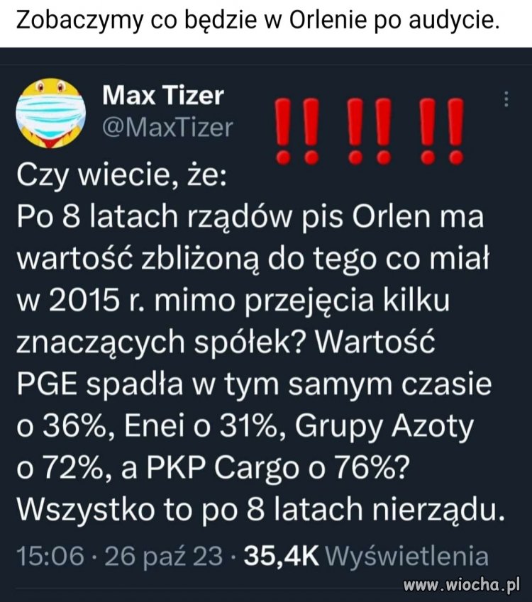 " Sukcesy" wójta z Pcimia 