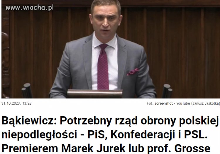 Wyborcy Bąkiewicza nie chcieli