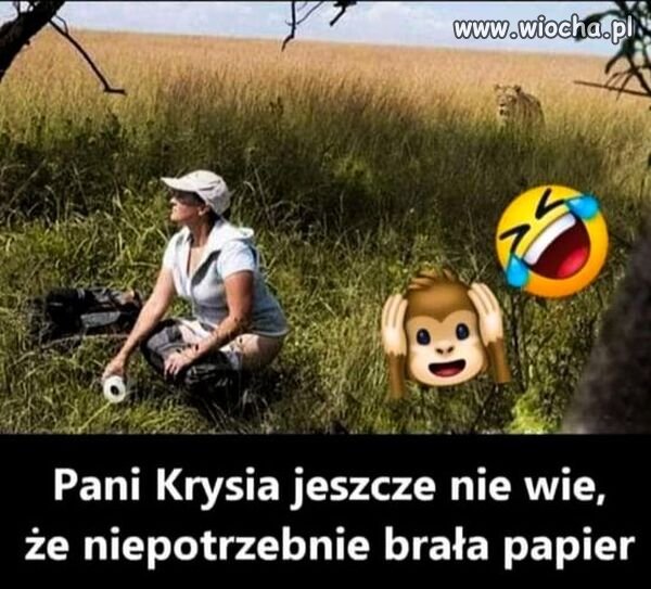 Jeszcze nie wie. 