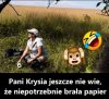 Jeszcze nie wie. 