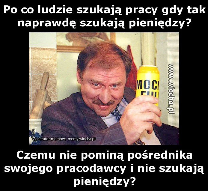 Po co ludzie szukają pracy
