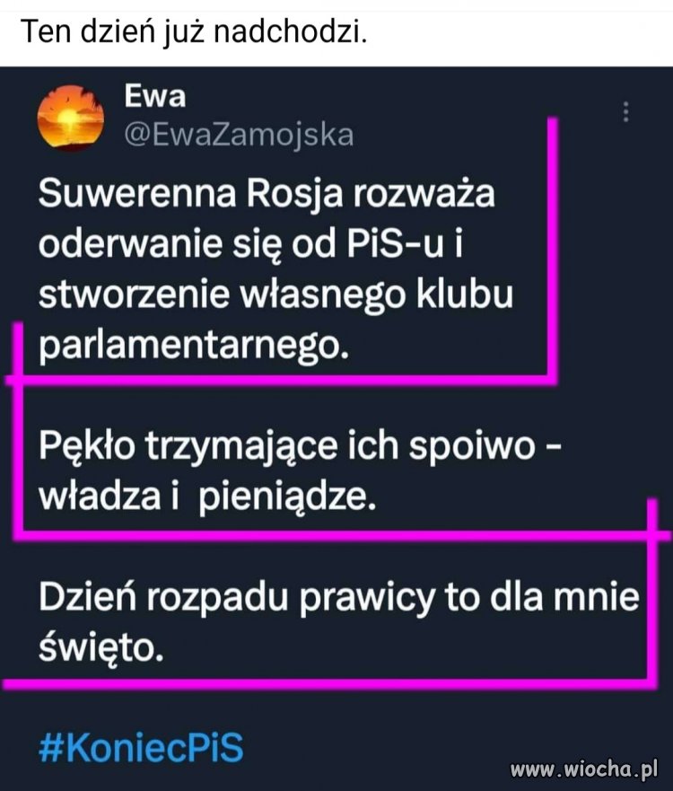 Koniec PiS coraz bliżej