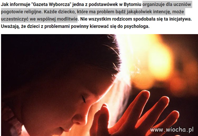 Na brak psychologów w szkołach