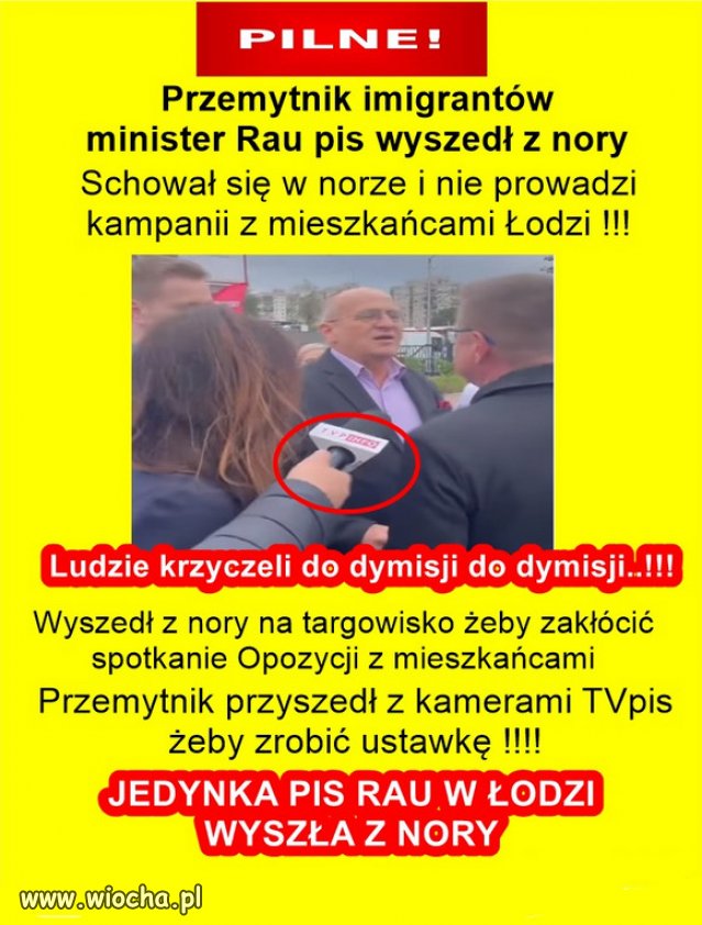 Przemytnik Rau, za dolary "wyzdrowial" i wyszedl z nory!