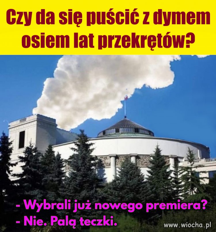 Czy da się puścić z dymem osiem lat przekrętów?