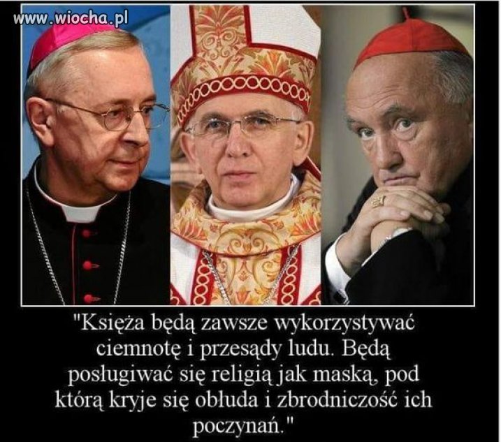 Wy zawsze będziecie siali zamęt
